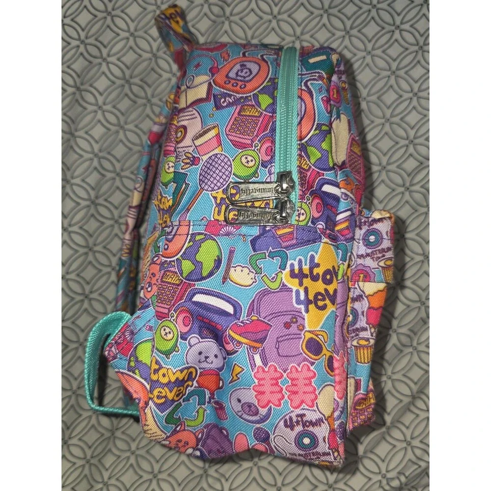 NWOTLoungefly Disney parks school themed canvas mini backpack bookbag purse bag